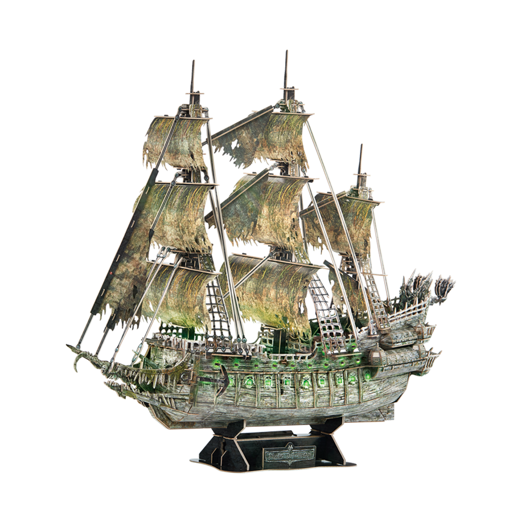cubic-fun-pirates-world-l527h-flying-dutchman-3d-puzzle image 2