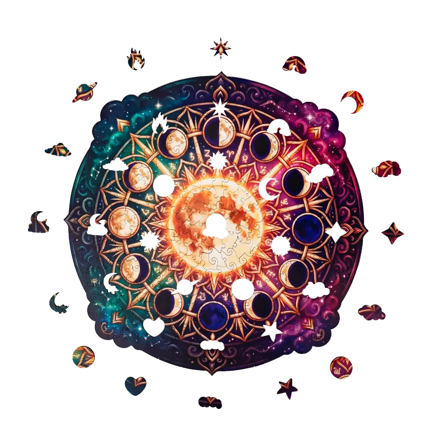 magicholz-holzpuzzle-mondphasen-mandala-350-teile-level-3 image 8