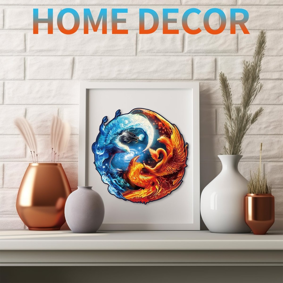 kaayee-yinyang-dragon-phoenix-holzpuzzle-medium-rund image 7
