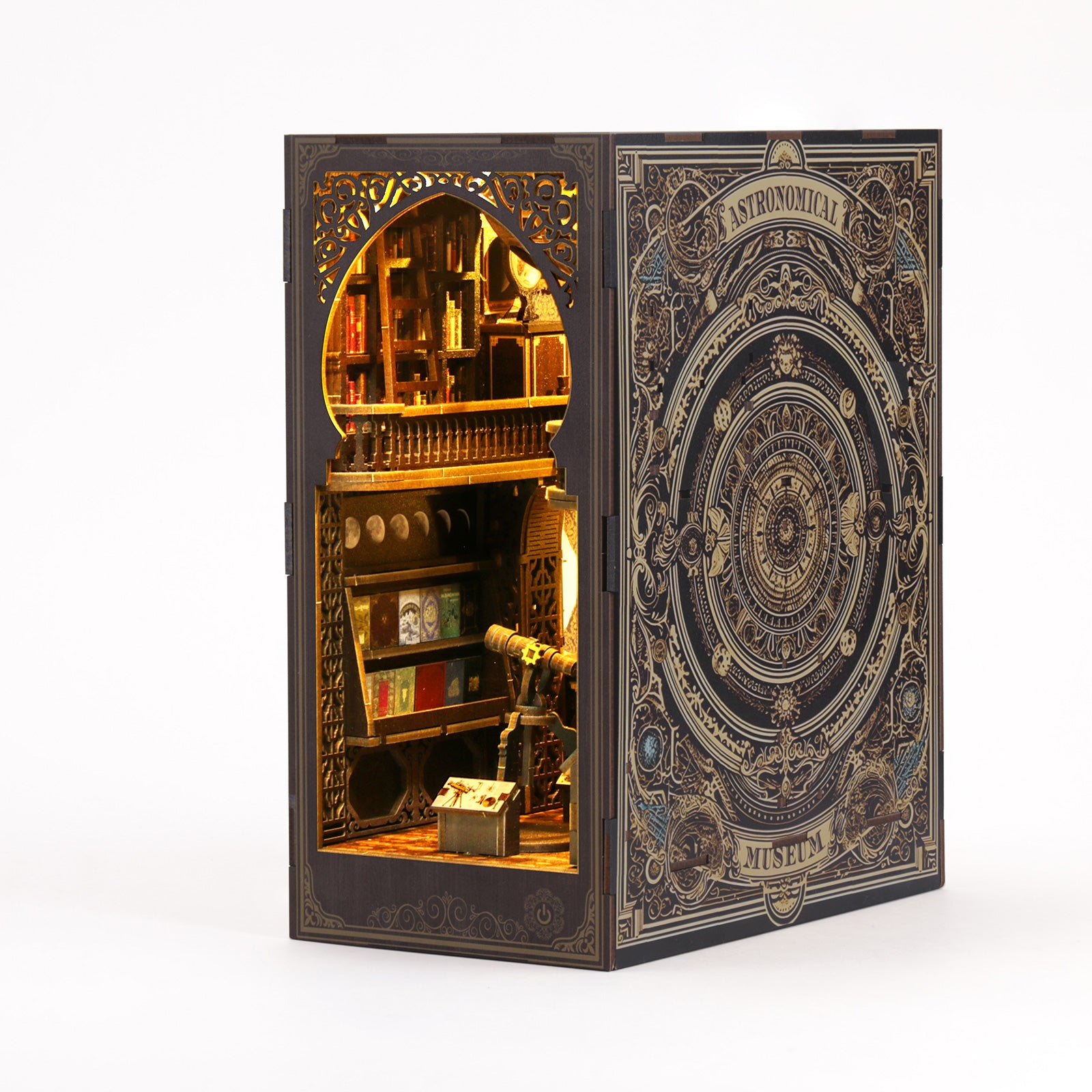 kaayee-book-nook-planetarium-book-nook-kit-regal-miniatur image 4