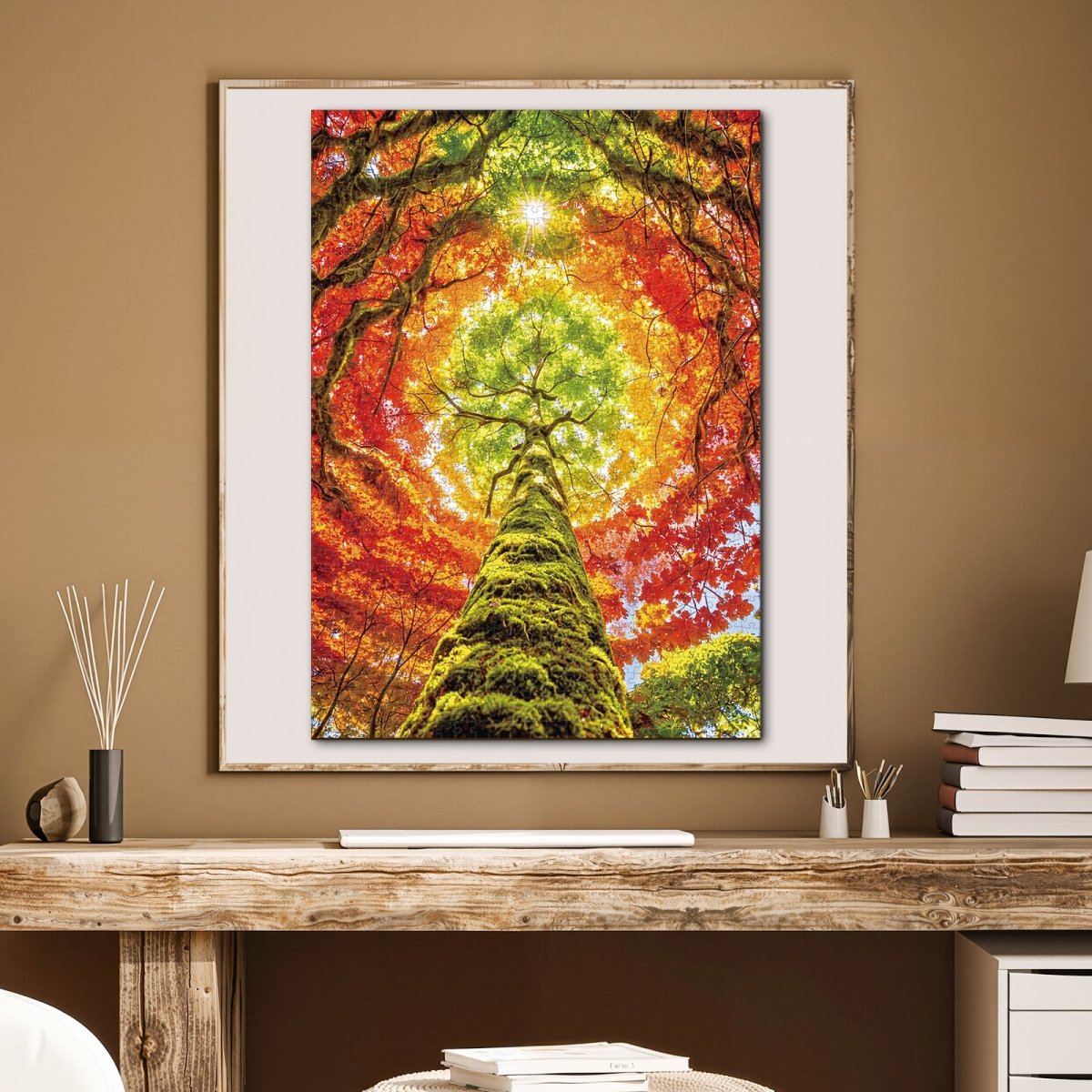 kaayee-cardboard-puzzle-geometric-tree-2-1000-teile-eco image 5