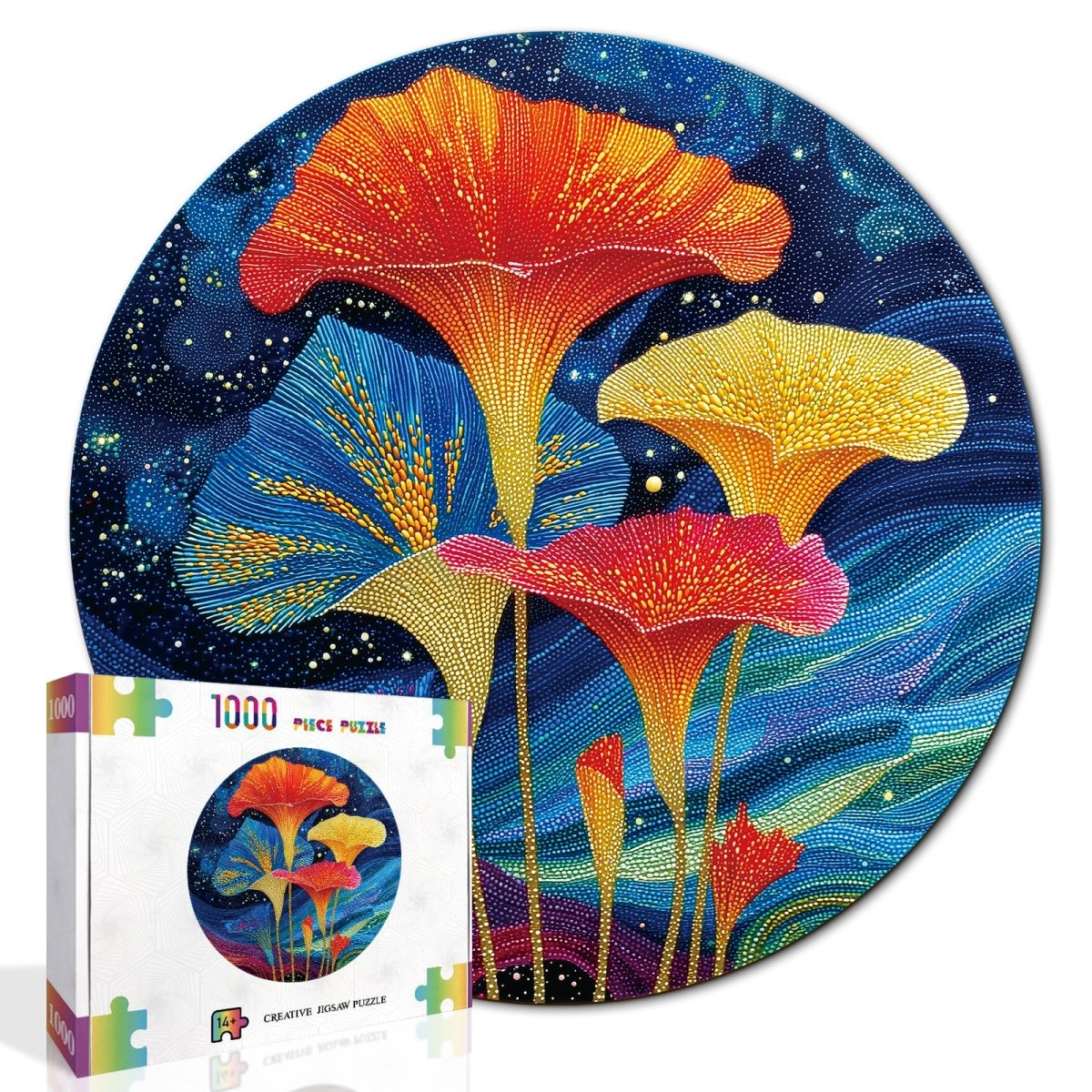 kaayee-garden-of-luminous-bloom-puzzle-1000-teile-eco-white image 2