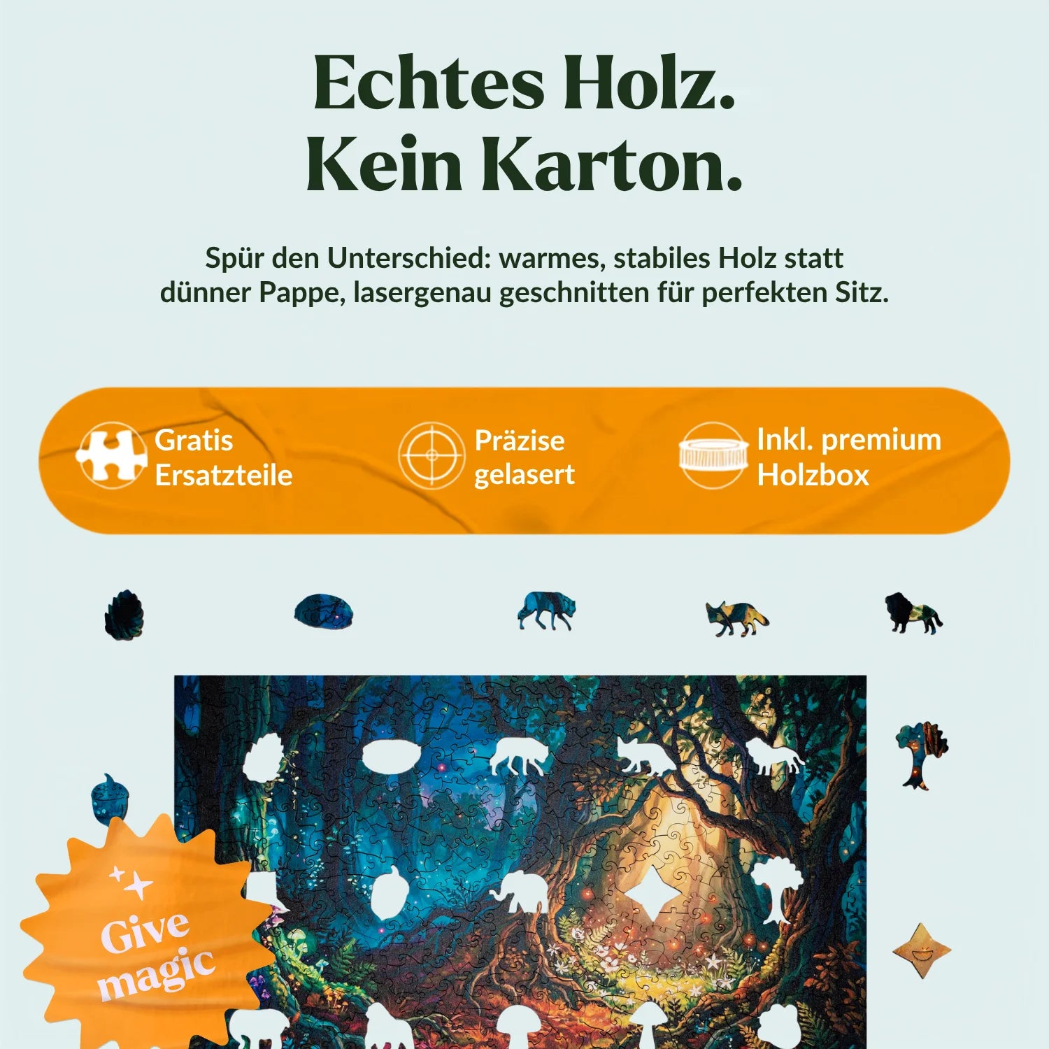 magicholz-dunkler-zauberwald-holzpuzzle-500-teile-wald image 3