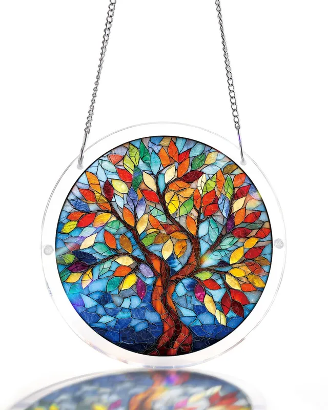 kaayee-suncatcher-tree-of-radiant-glass-fensterbild-small image 1