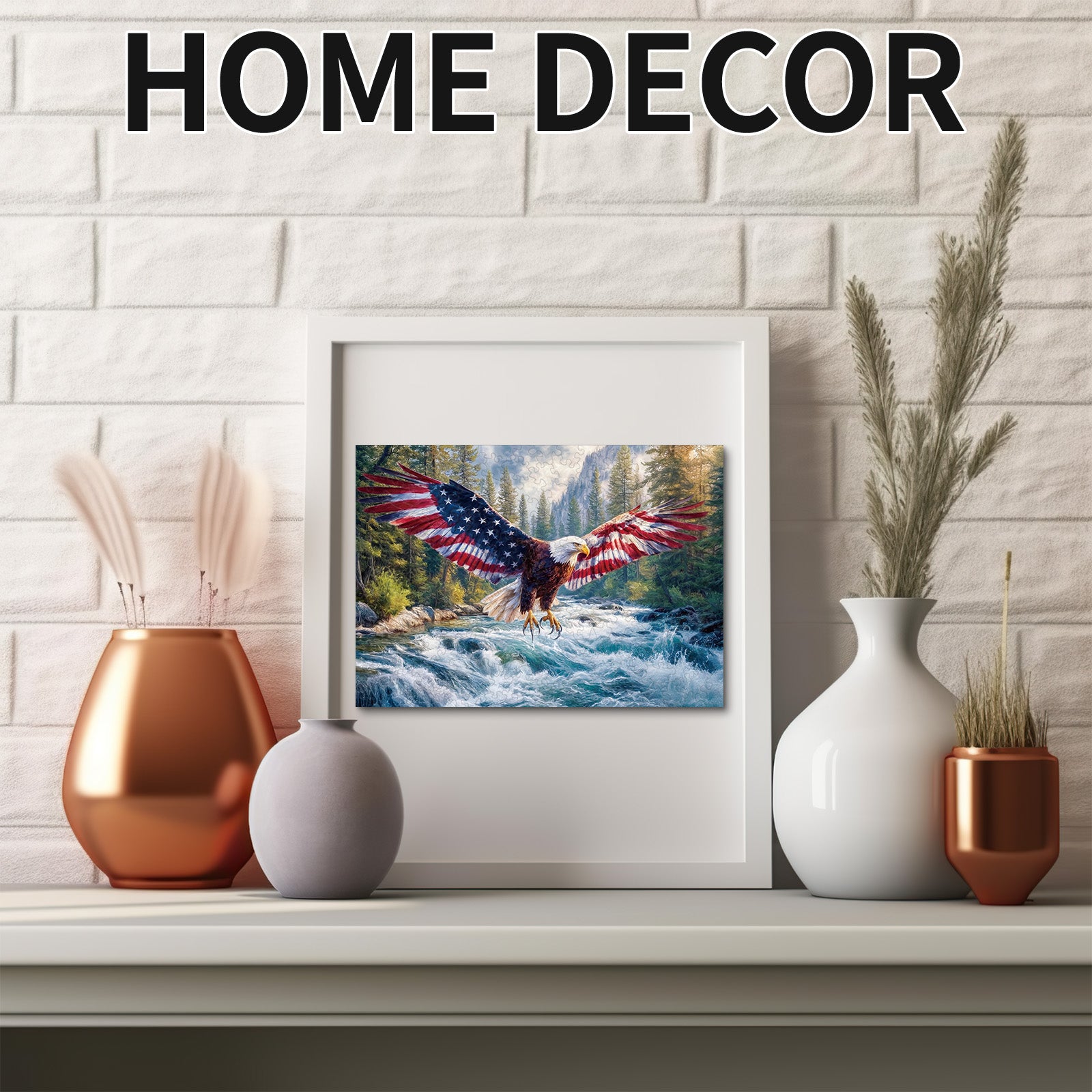 kaayee-flag-bald-eagle-holzpuzzle-medium-adler-motiv image 5