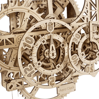 magicholz-mechanischer-bausatz-aero-wanduhr-mit-pendel image 5
