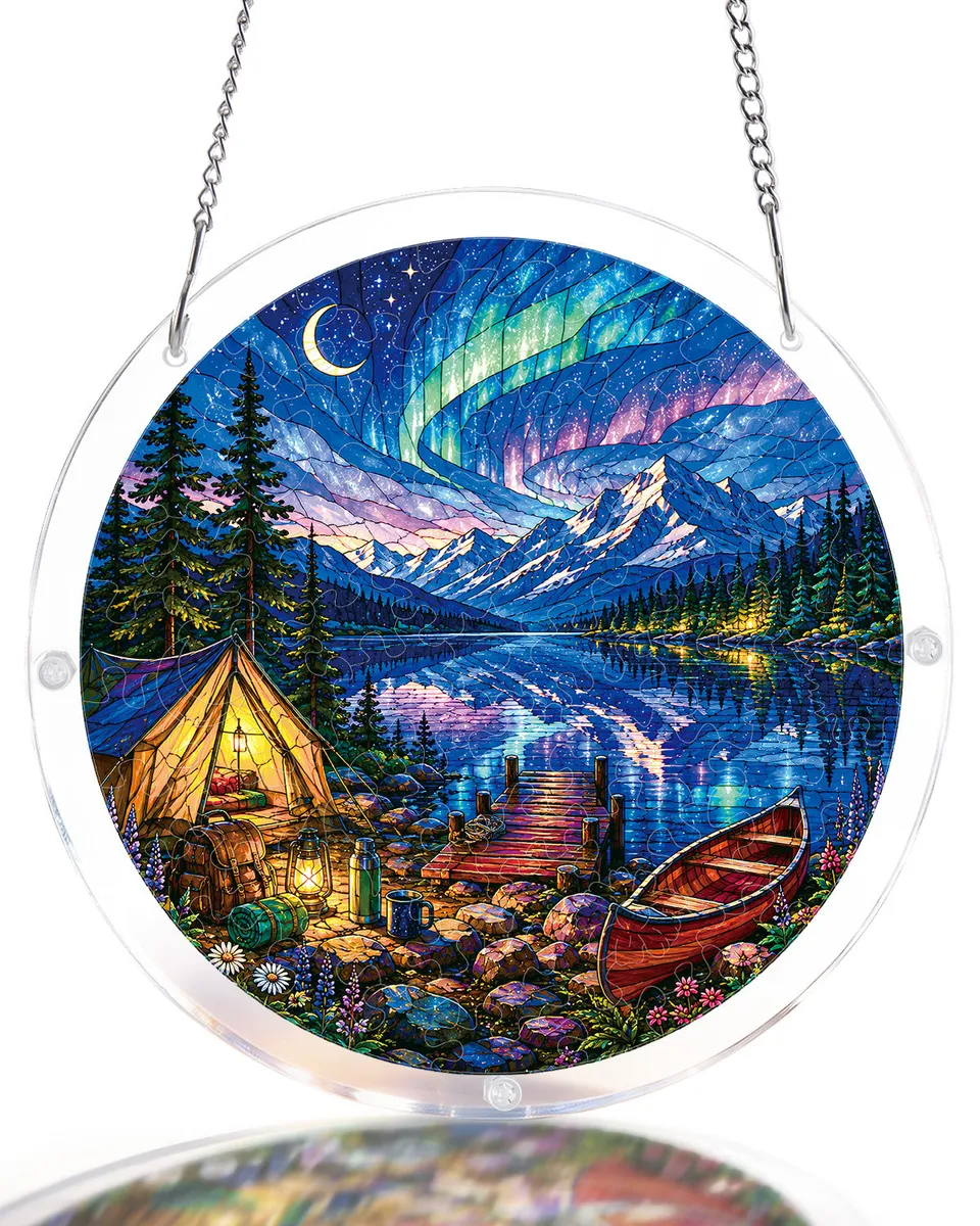 kaayee-suncatcher-puzzle-aurora-lakeside-fensterbild-medium image 1