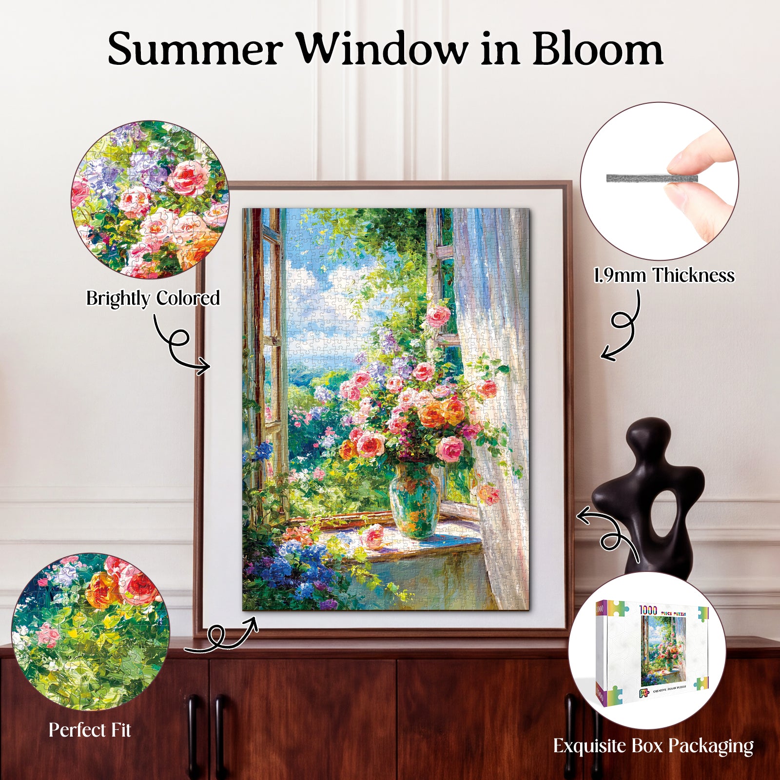 kaayee-cardboard-summer-window-in-bloom-puzzle-1000-teile-eco image 3