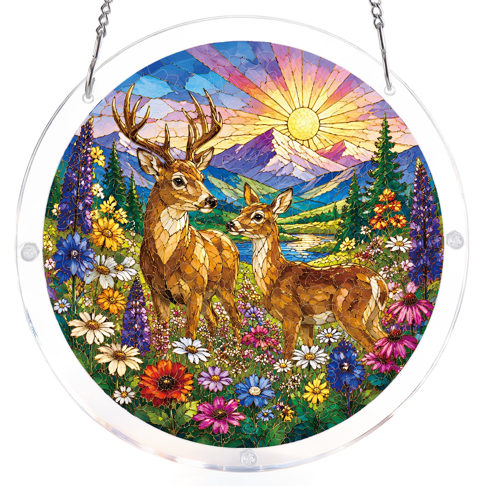 kaayee-suncatcher-puzzle-meadow-sunrise-acryl-fensterbild-medium image 7