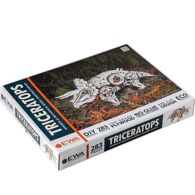 magicholz-triceratops-dinosaurier-holzbausatz-mit-motor image 7