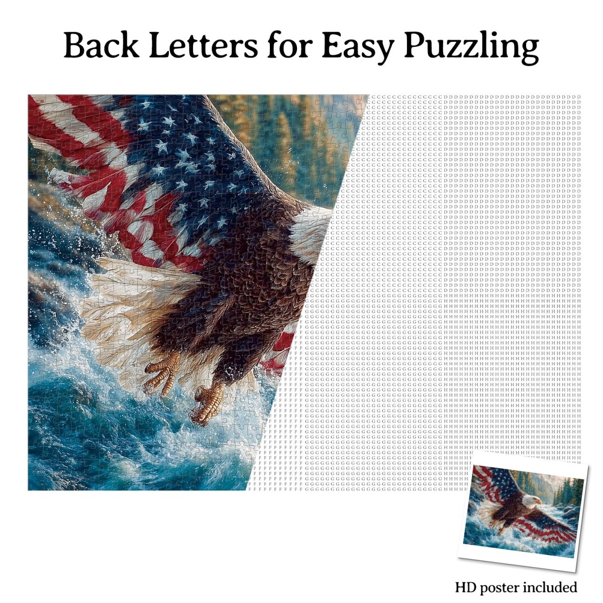 kaayee-cardboard-puzzle-flag-bald-eagle-1000-teile-eco-white image 6