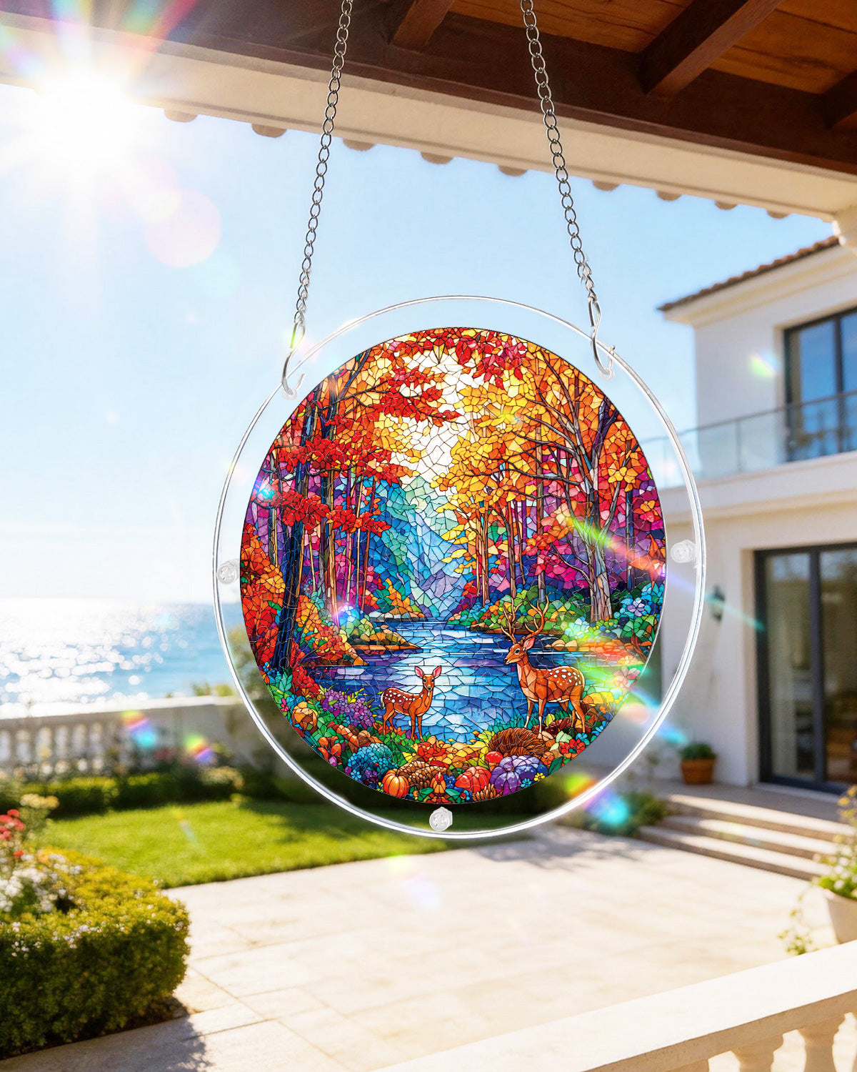 kaayee-suncatcher-deer-in-the-forest-fensterbild-small image 8