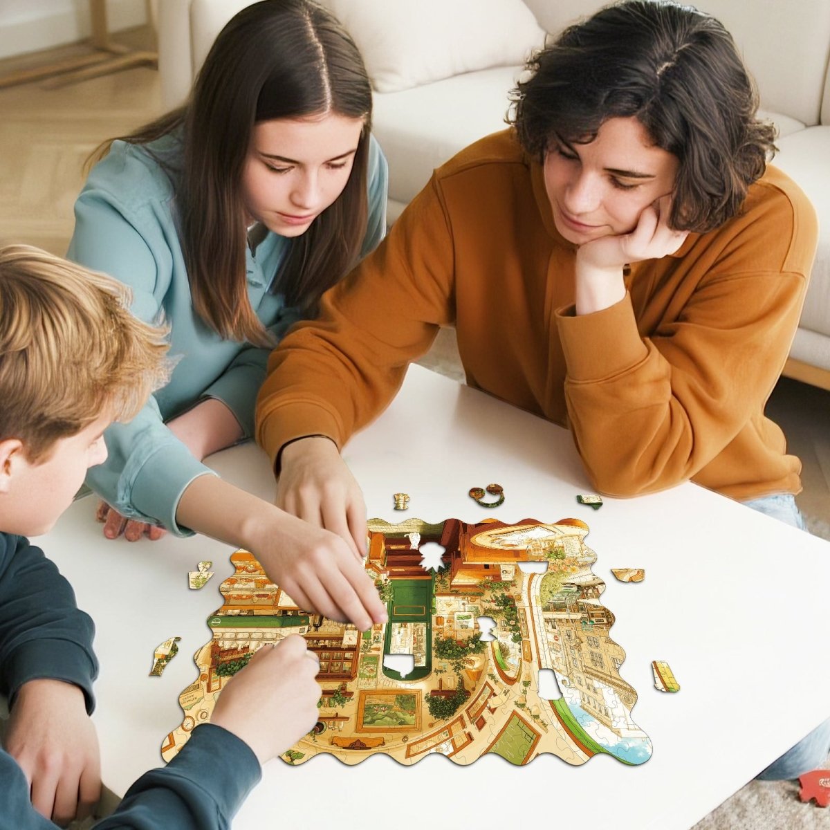 kaayee-wooden-afternoon-tea-joy-holzpuzzle-m-caf-katze image 6