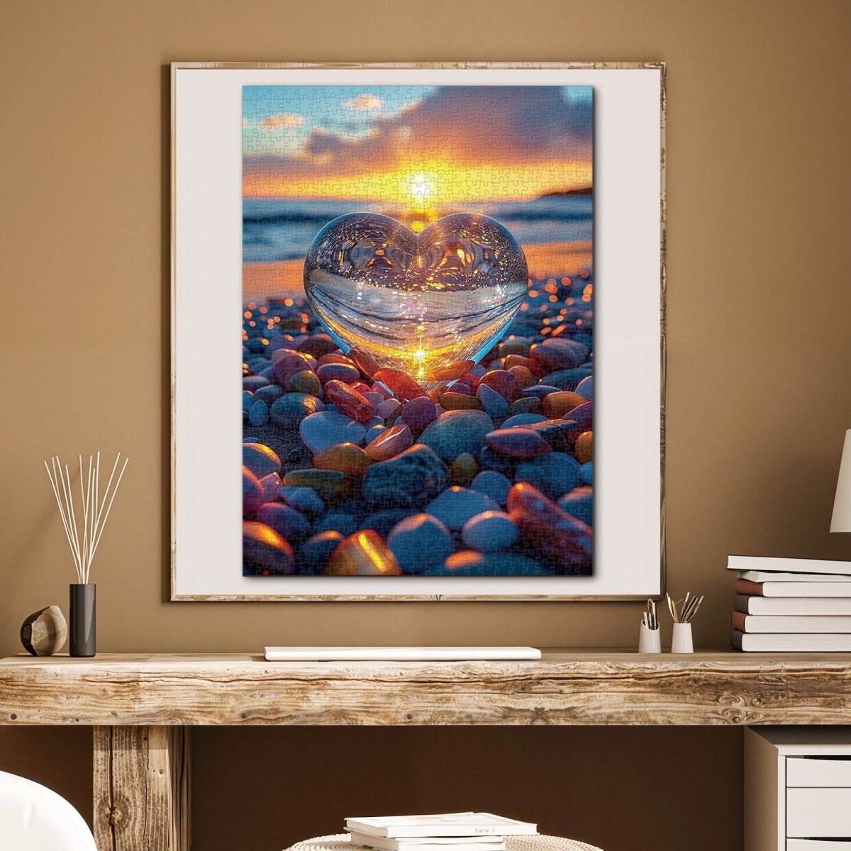 kaayee-cardboard-glass-heart-sunset-puzzle-1000-teile-eco image 5