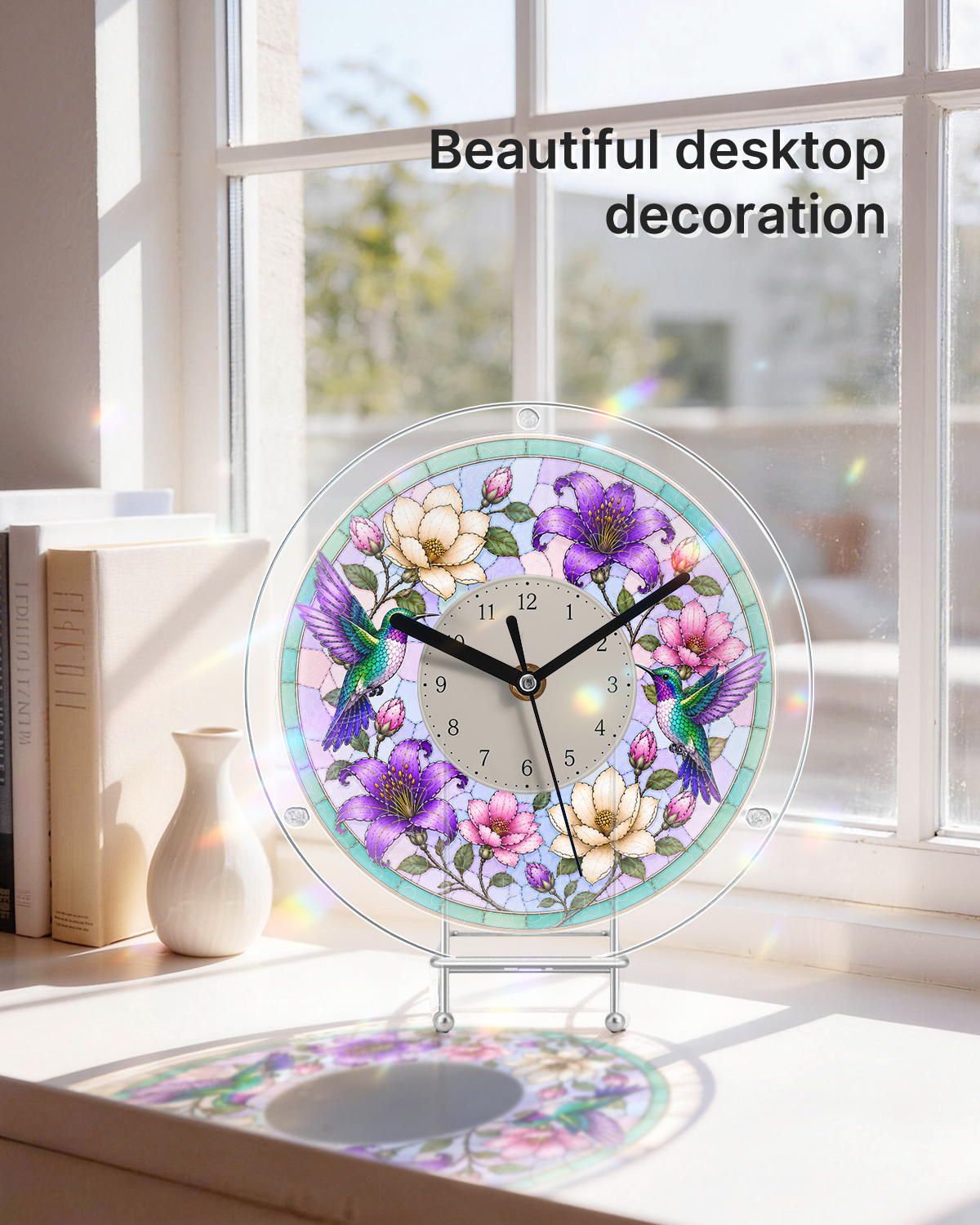 kaayee-clock-kit-hummingbird-puzzle-uhr-regular-acryl image 5
