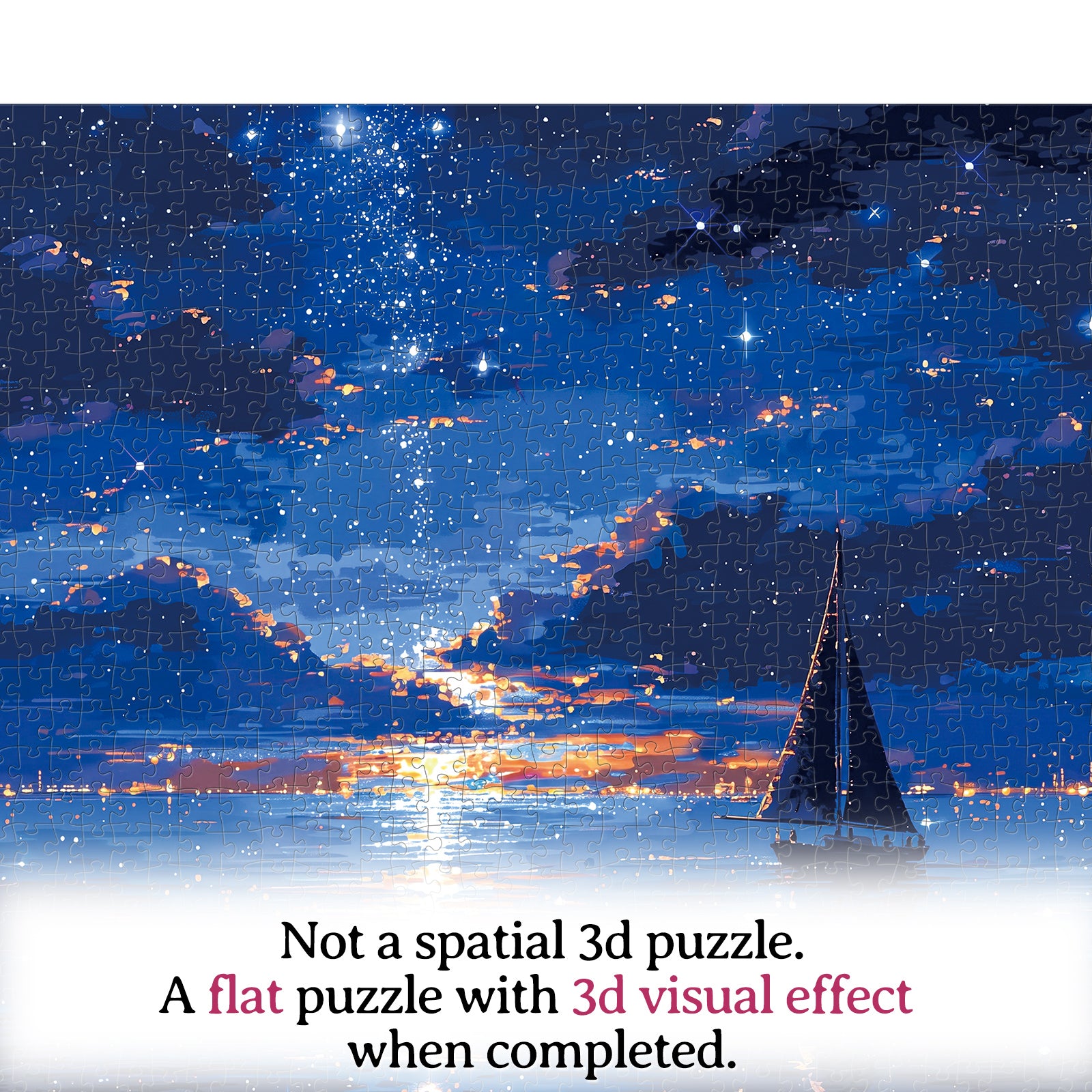 kaayee-cardboard-puzzle-moonlit-seascape-1000-teile-eco-mondmeer image 7