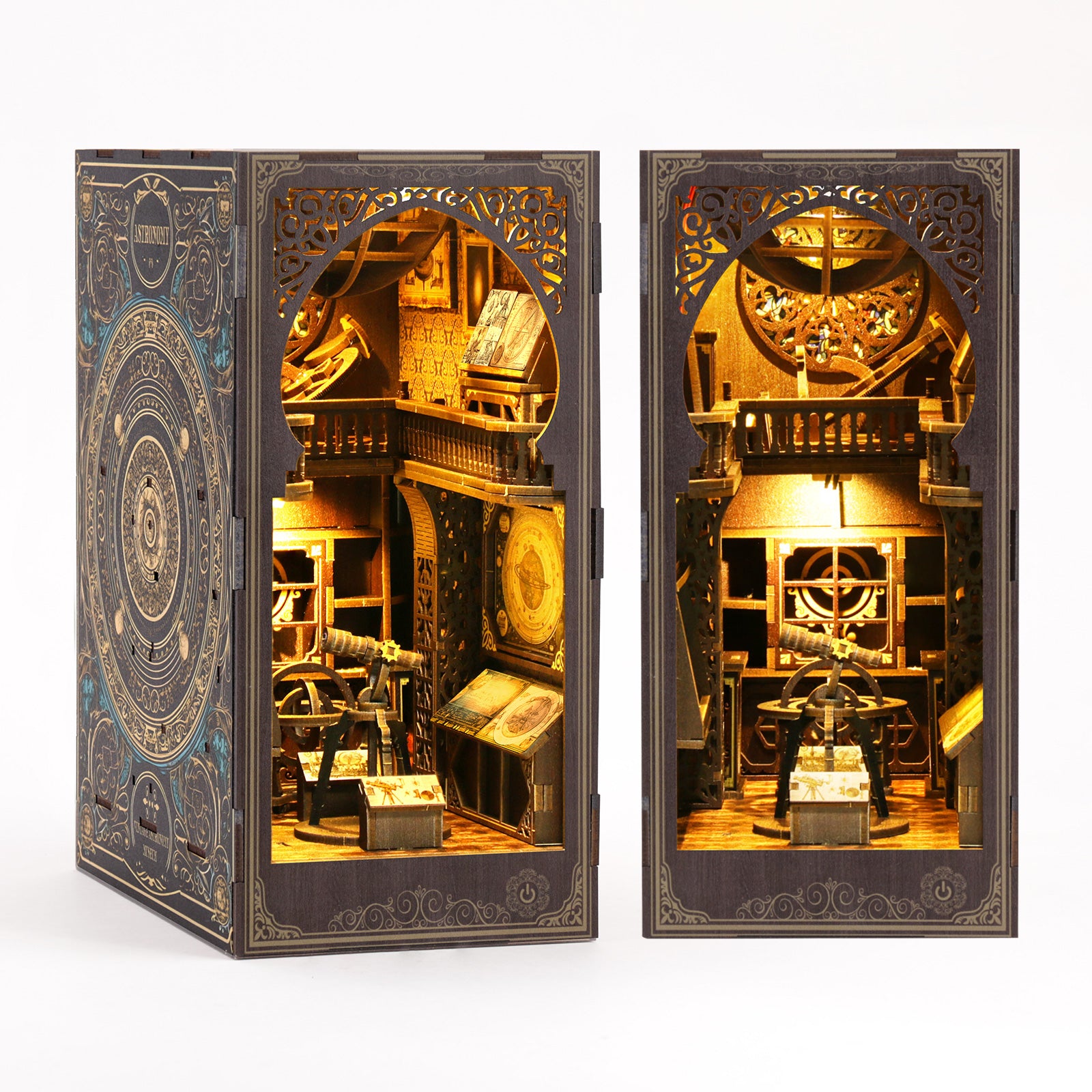 kaayee-book-nook-planetarium-book-nook-kit-regal-miniatur image 1