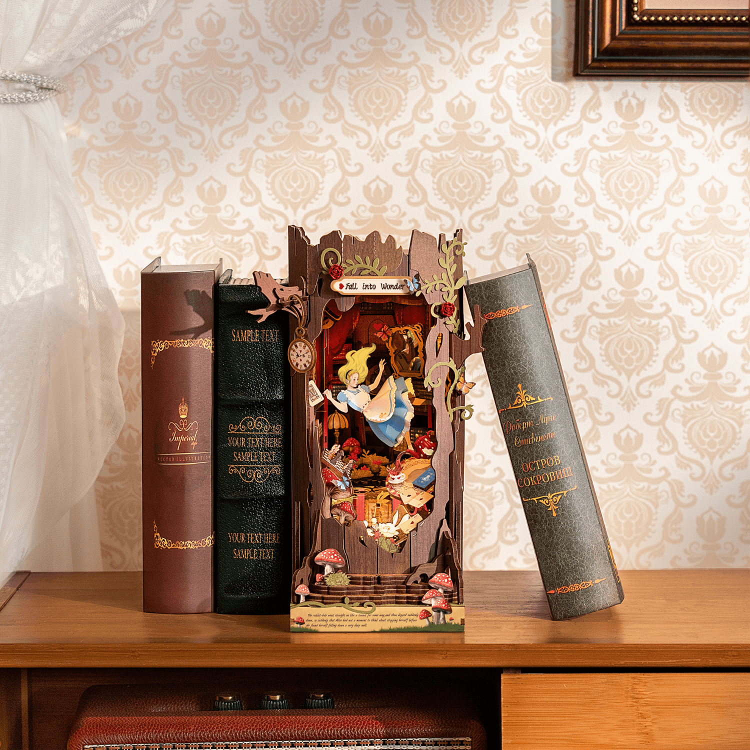 magicholz-alice-adventure-book-nook-led-b-cherecke-holzbausatz image 8