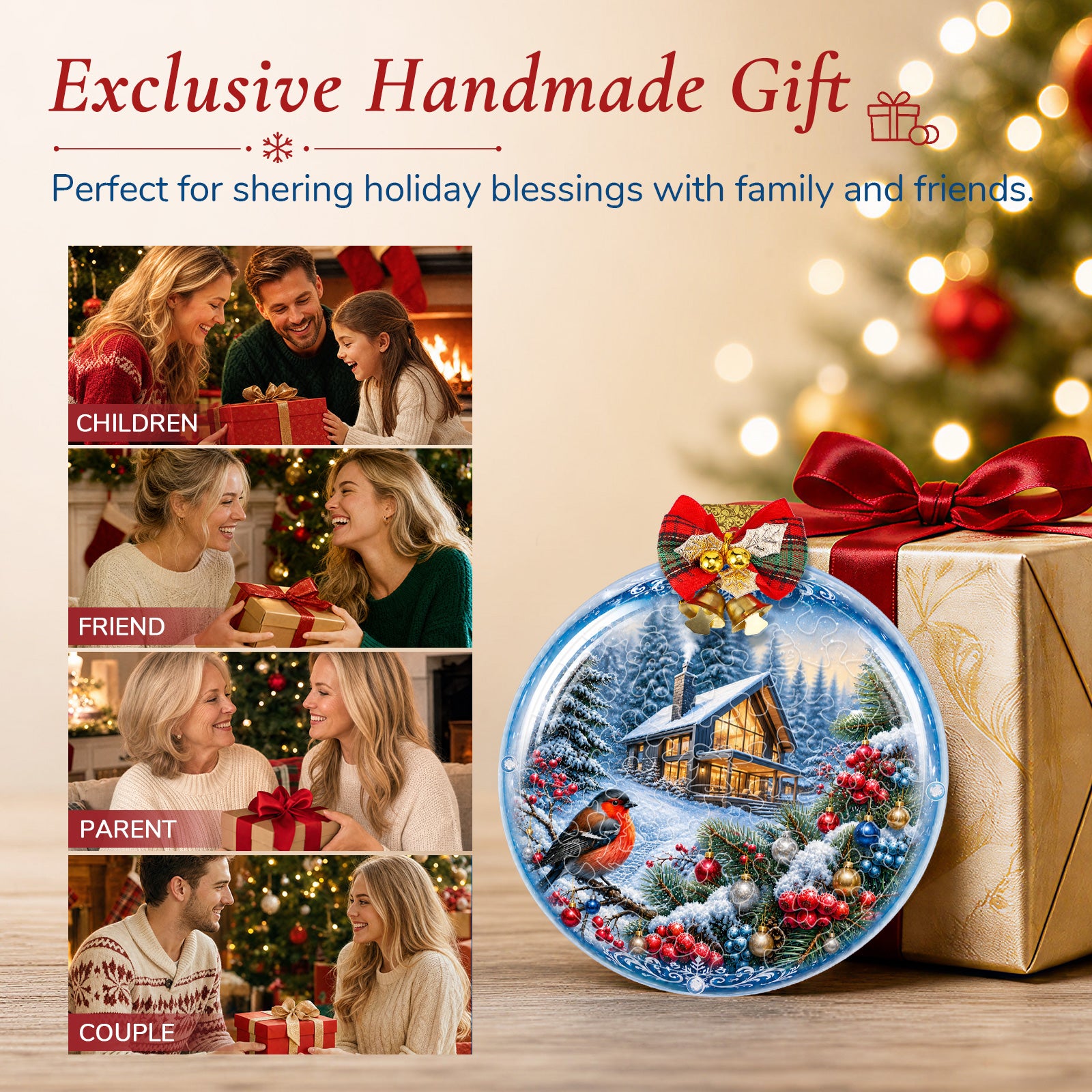 kaayee-suncatcher-puzzle-christmas-woodland-fensterbild-mini image 4