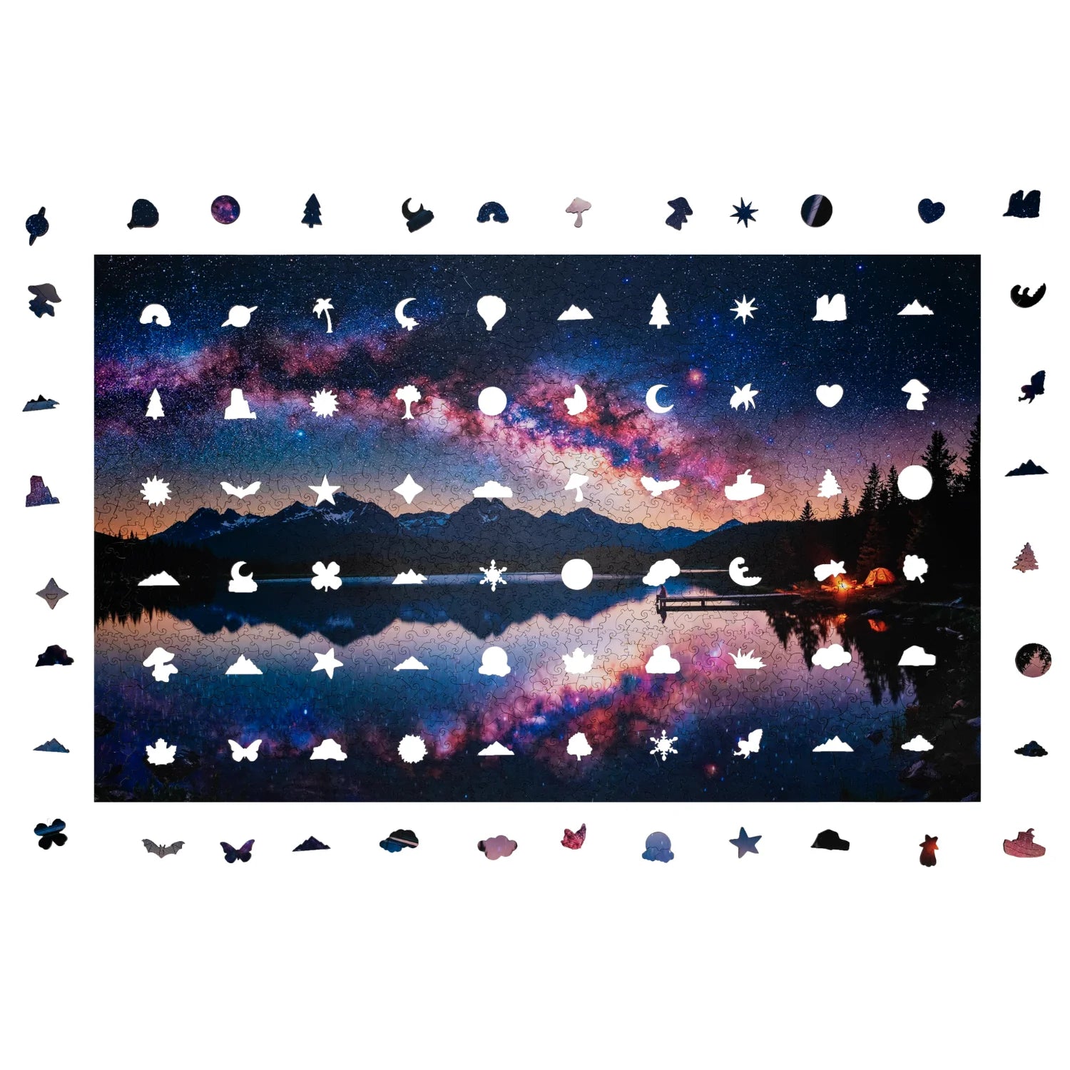 magicholz-sternenhimmel-xl-holzpuzzle-2013-teile-nachtmotiv image 1