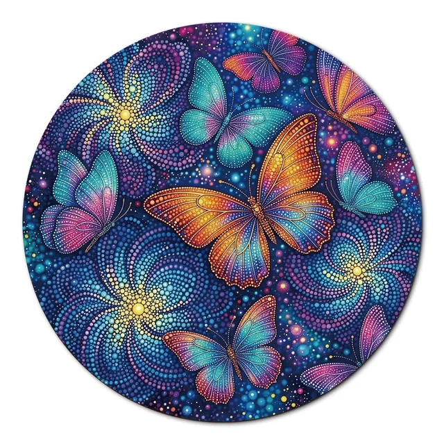 kaayee-puzzle-1000-teile-luminous-butterfly-realm-eco-white-board image 1