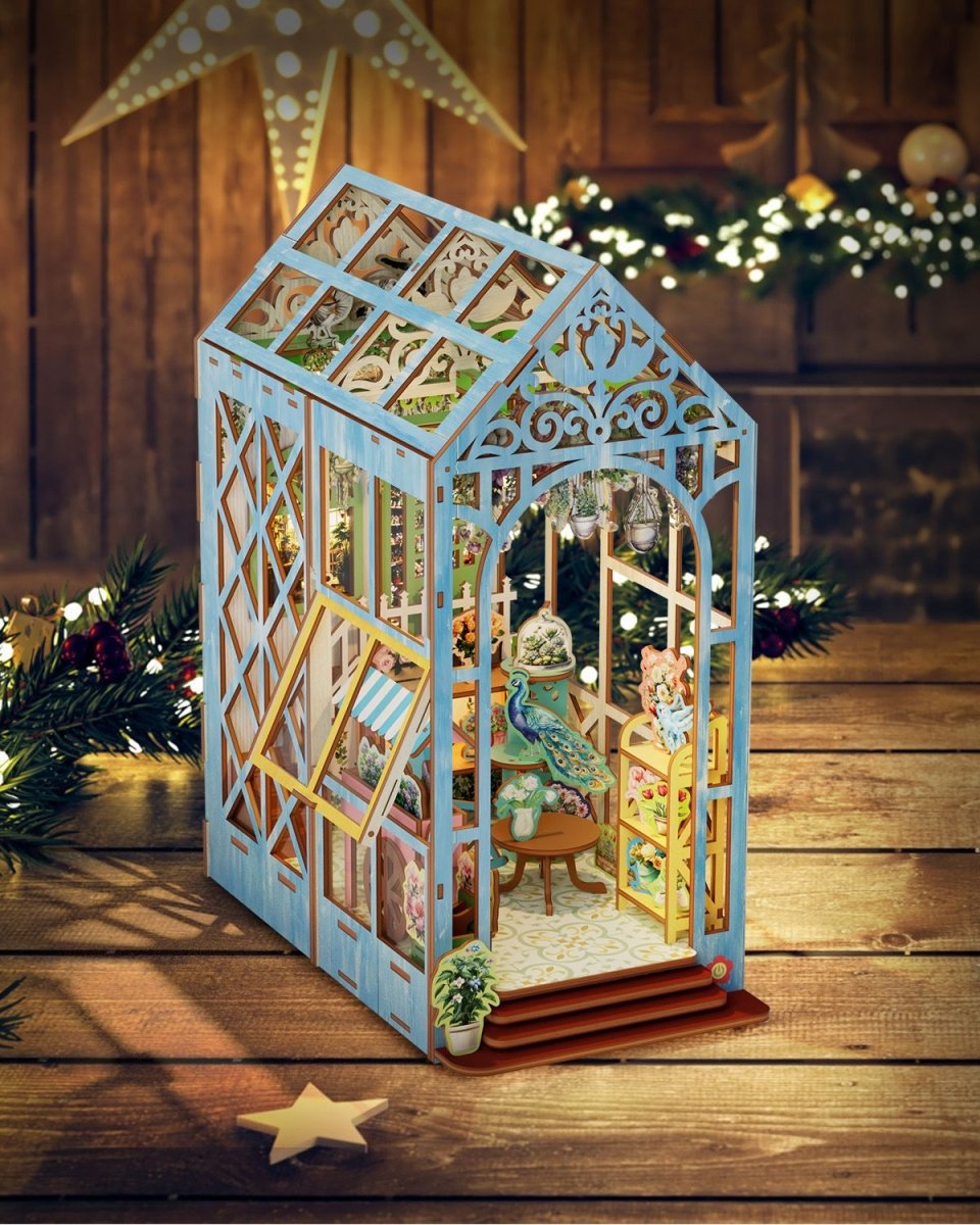 kaayee-book-nook-bloom-house-3d-puzzle-regal-led image 2