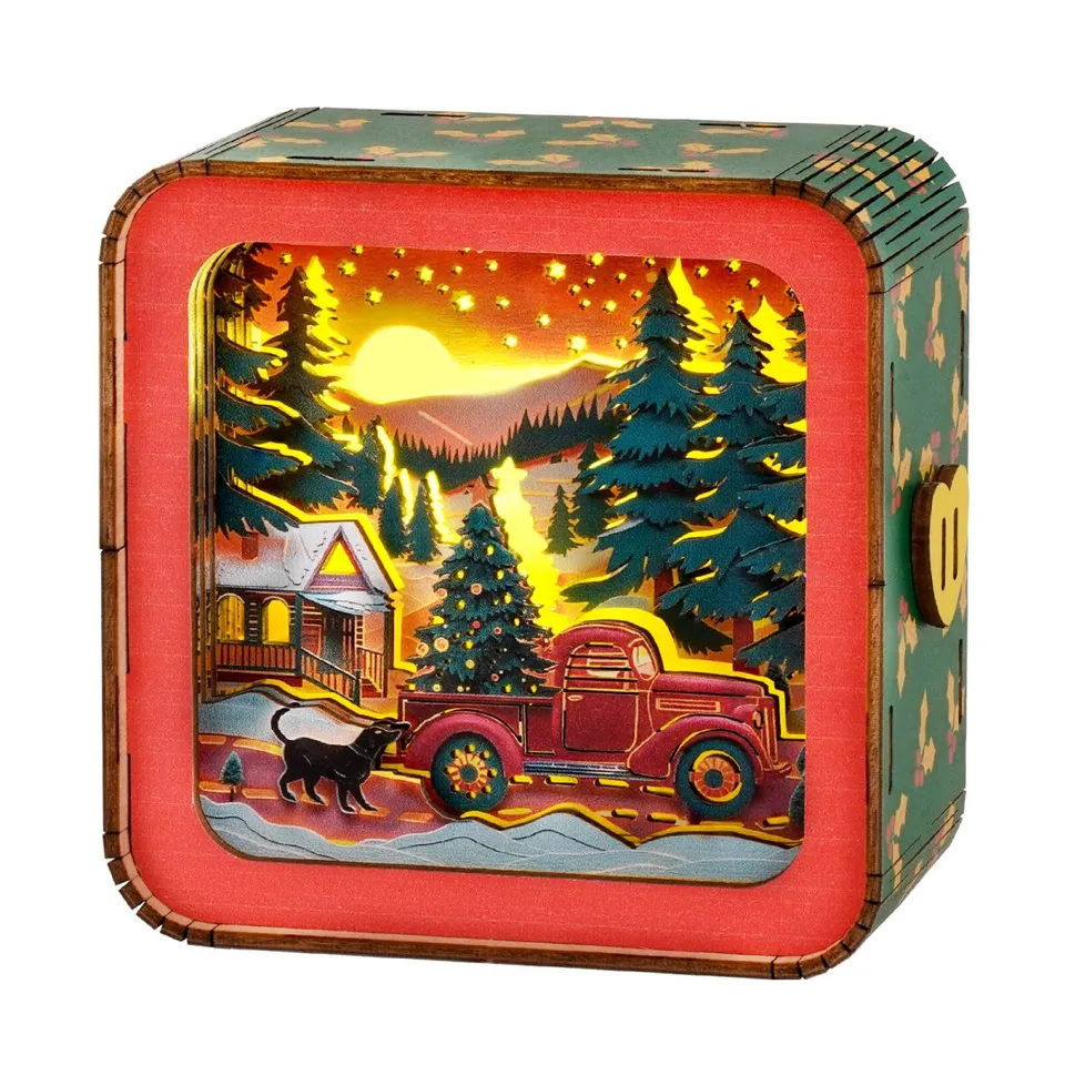 kaayee-night-light-winter-truck-nachtlicht-bausatz-winter image 1