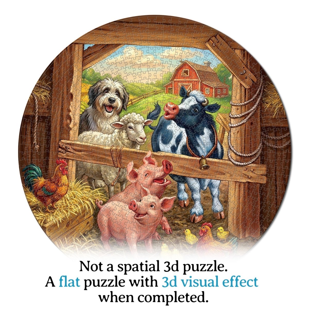 kaayee-cute-critter-farm-puzzle-1000-teile-standard image 5