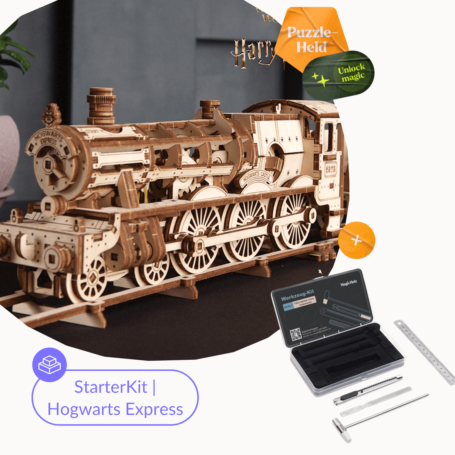 magicholz-bausatz-hogwarts-express-starter-kit-zug-holz image 2