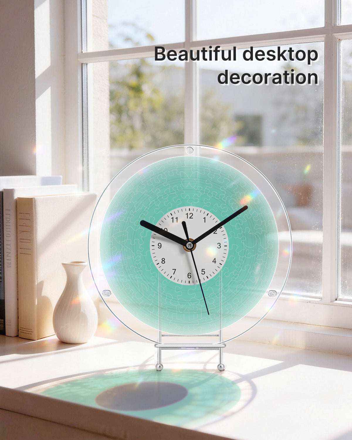 kaayee-clock-kit-fresh-green-puzzle-uhr-regular-size image 5