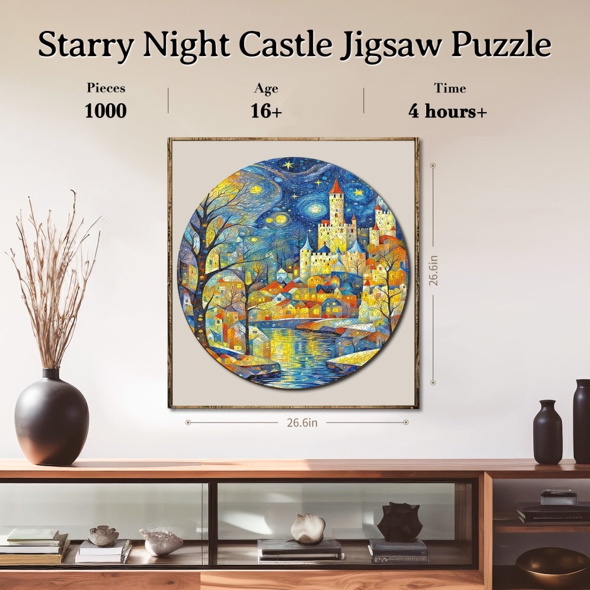 kaayee-starry-night-castle-puzzle-1000-teile-standard image 4