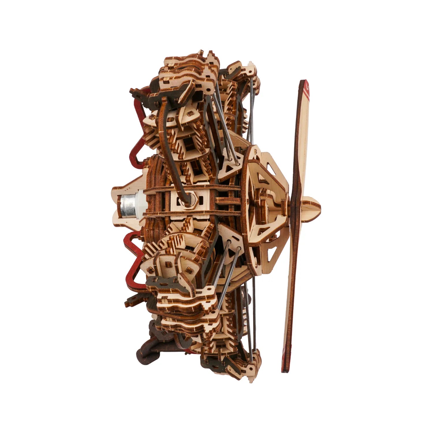 magicholz-mechanischer-bausatz-r-5-flugzeugmotor-holz-470-teile image 7