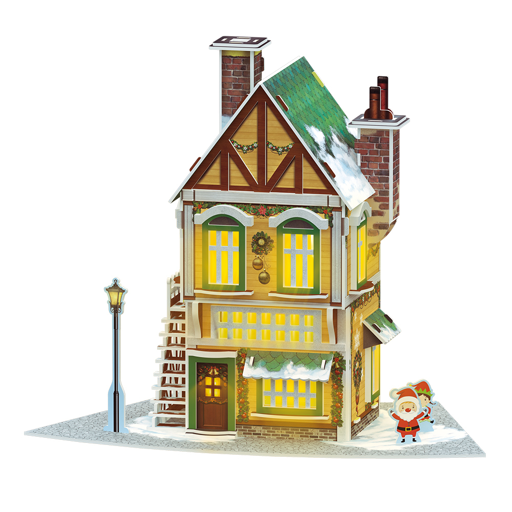cubicfun-my-christmas-village-p803h-ellie-s-bakery-haus image 2