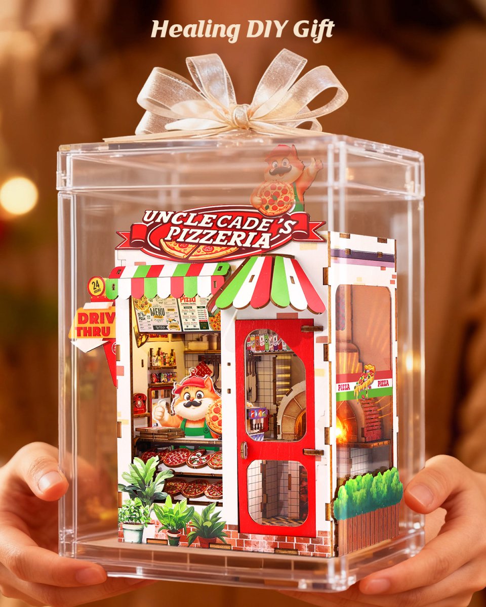 kaayee-uncle-cade-s-pizzeria-book-nook-kit-bastelset image 7