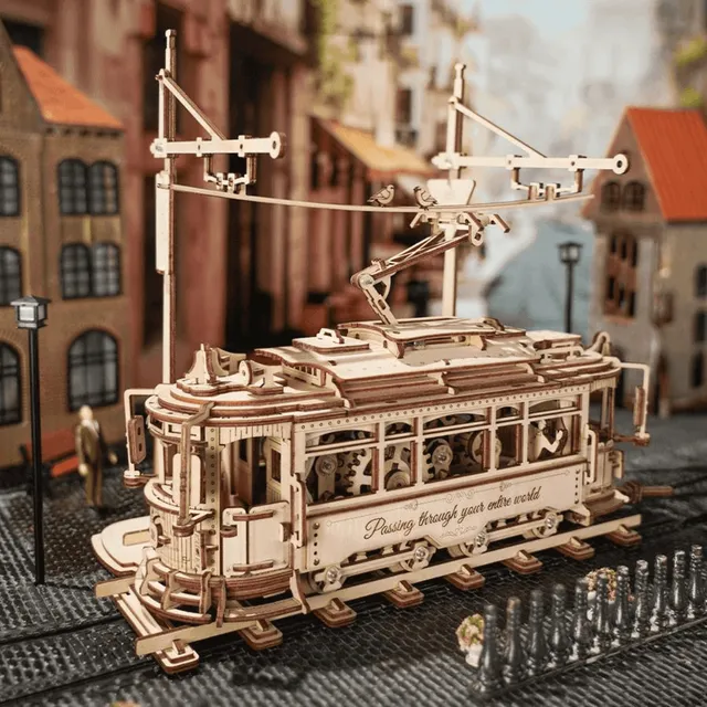 magicholz-classic-city-tramcar-stra-enbahn-holzmodell-374-teile image 1