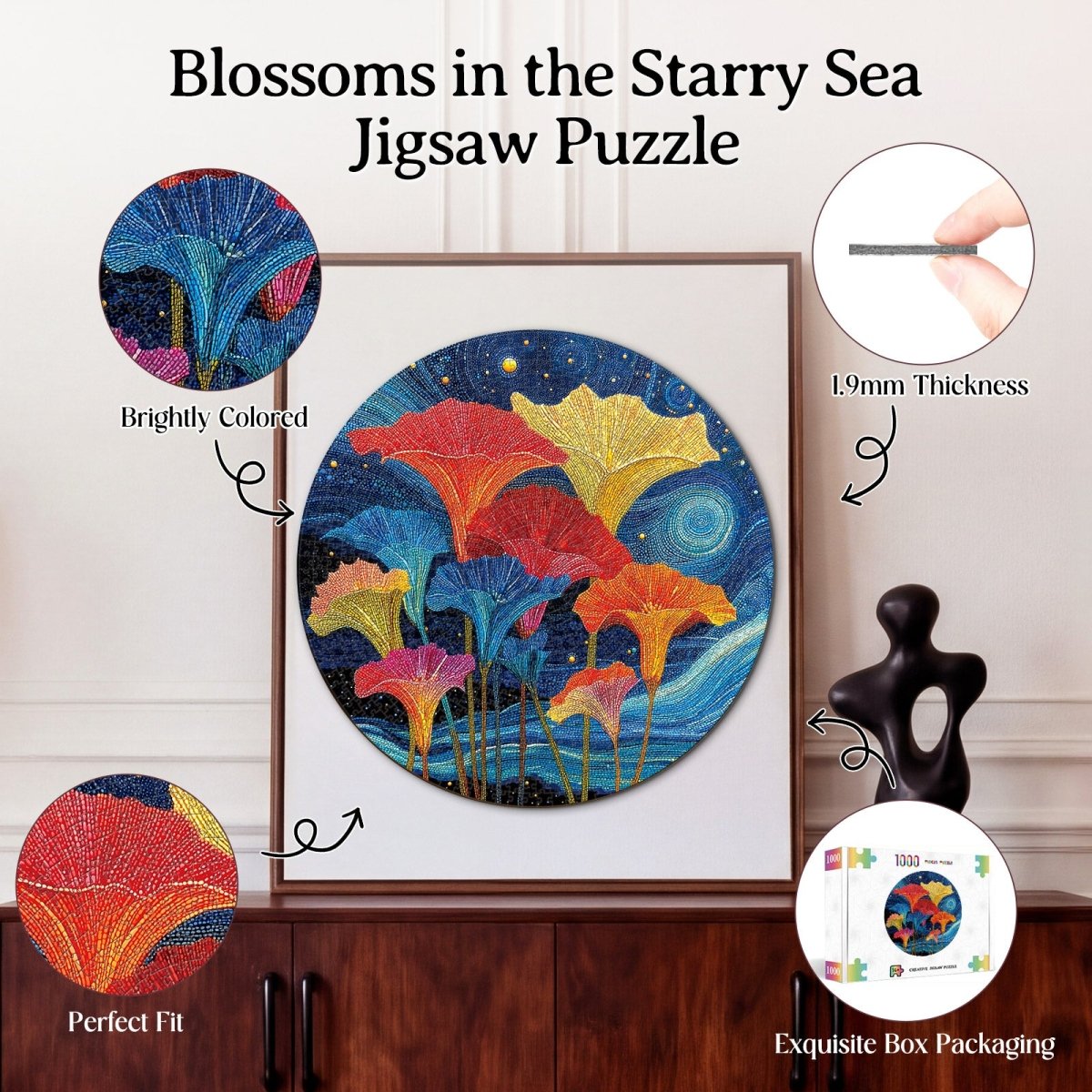 kaayee-cardboard-puzzle-blossoms-1000-teile-eco-white image 3