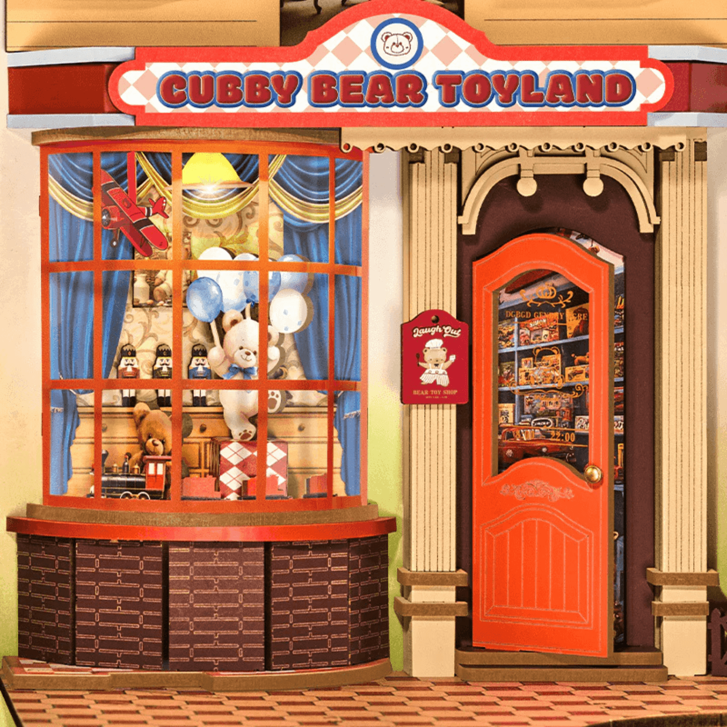 magicholz-book-nook-fairytale-amusement-park-jahrmarkt-mit-licht image 6