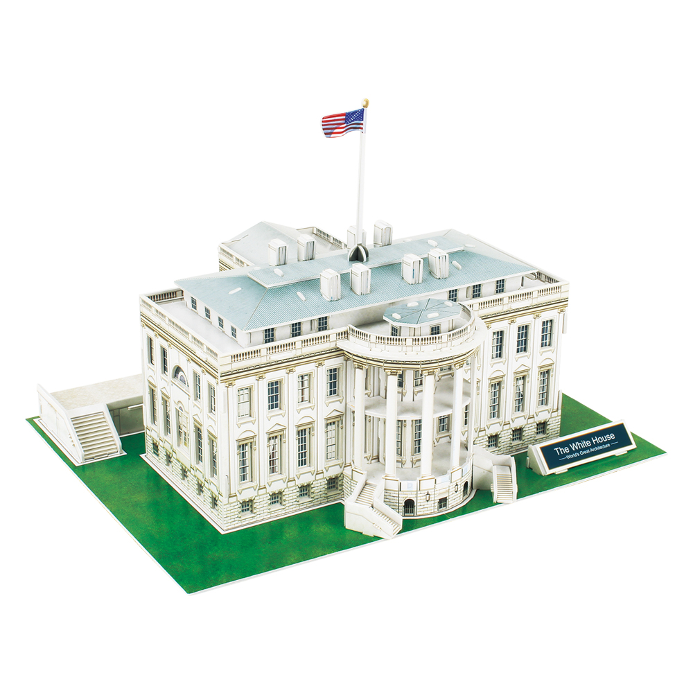 cubicfun-architecture-c060h-white-house-3d-puzzle-geb-ude image 2