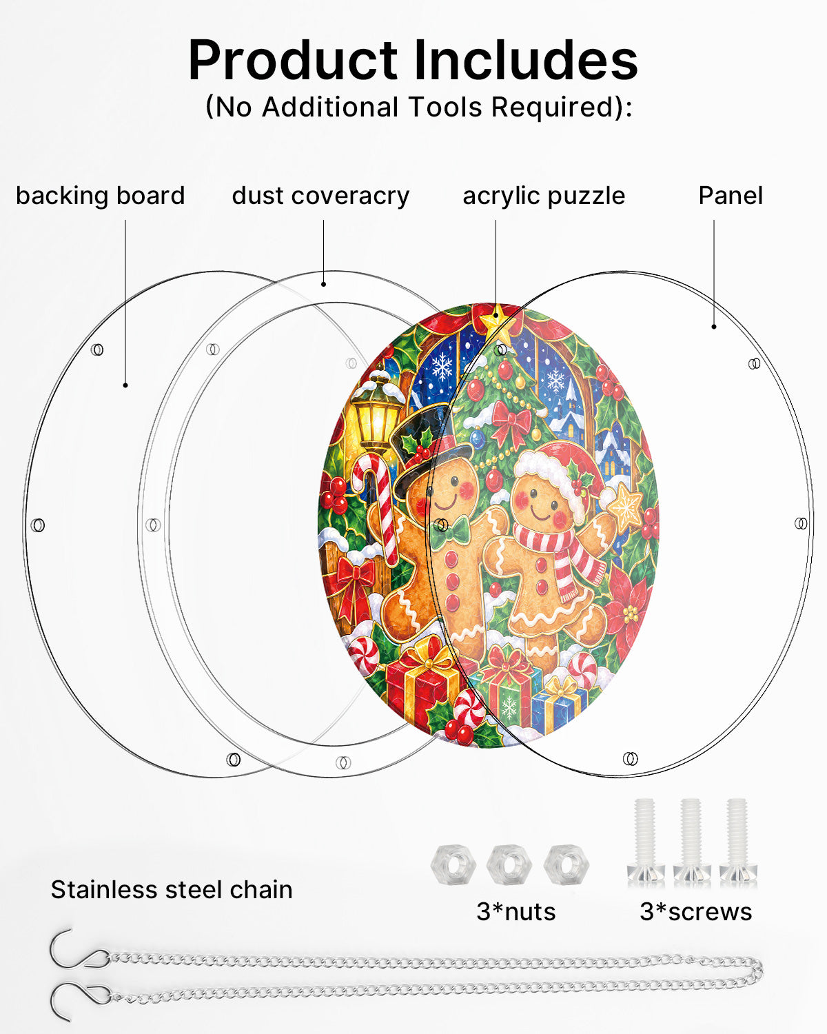kaayee-suncatcher-puzzle-gingerbread-fensterbild-medium image 7