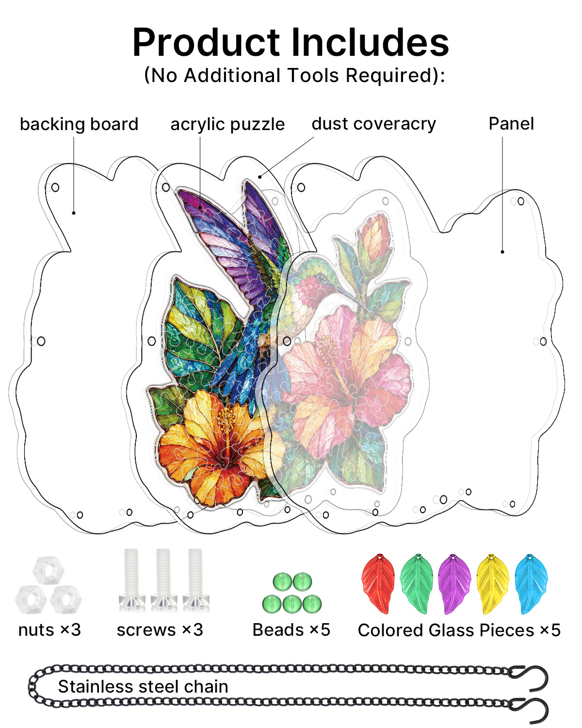 kaayee-hummingbird-in-bloom-windspiel-acryl-klein image 5