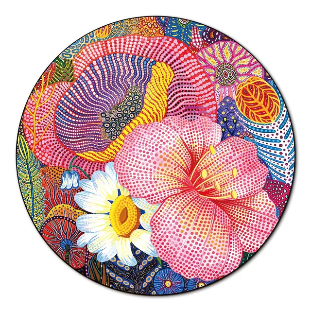 kaayee-cardboard-dreamy-wildflowers-puzzle-1000-teile image 1