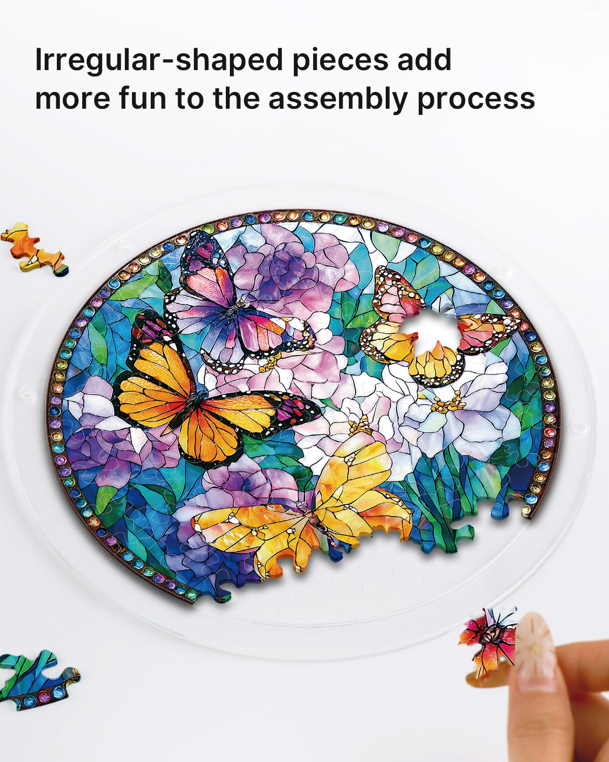 kaayee-suncatcher-puzzle-butterflies-in-bloom-acrylpuzzle-large image 2