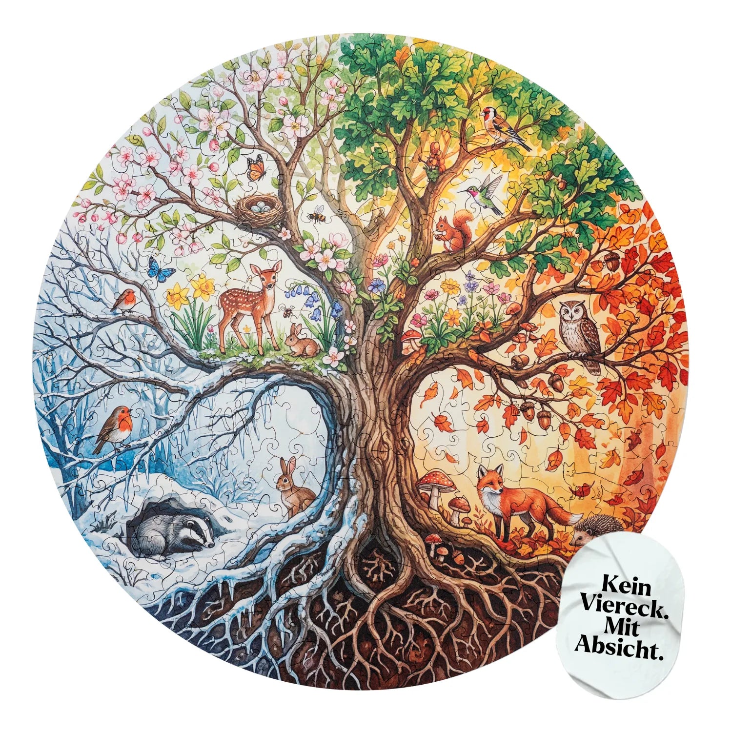 magicholz-holzpuzzle-lebensbaum-der-vier-jahreszeiten-mandala-350-t image 1