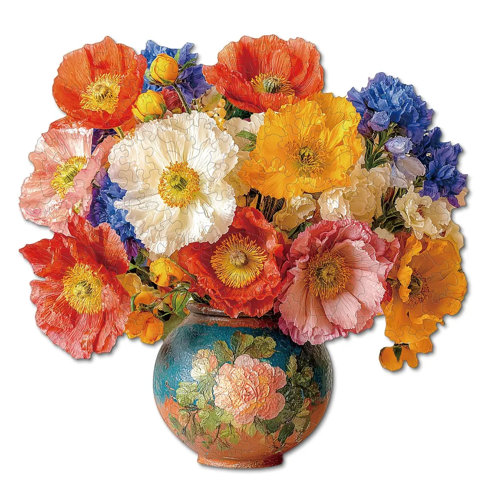 kaayee-wooden-puzzle-blooming-wishes-holzpuzzle-medium-blumen image 1
