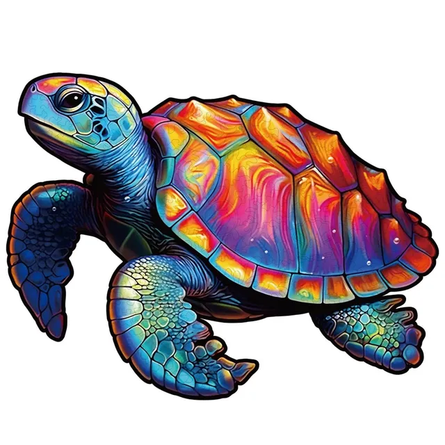 kaayee-wooden-puzzle-leisure-turtle-holzpuzzle-medium-schildkr-te image 1