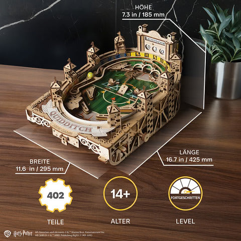 magicholz-mechanischer-bausatz-harry-potter-quidditch-fan-pack-flipper image 5