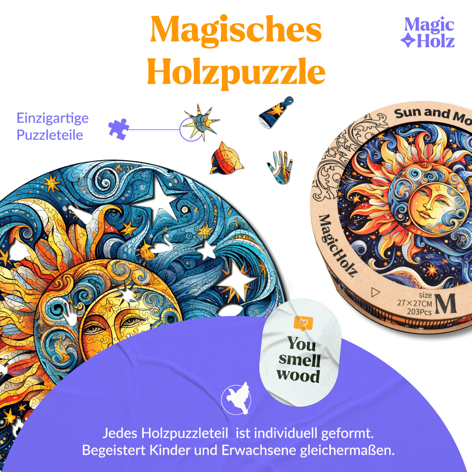 magicholz-sonne-und-mond-mandala-holzpuzzle-gr-e-m image 2