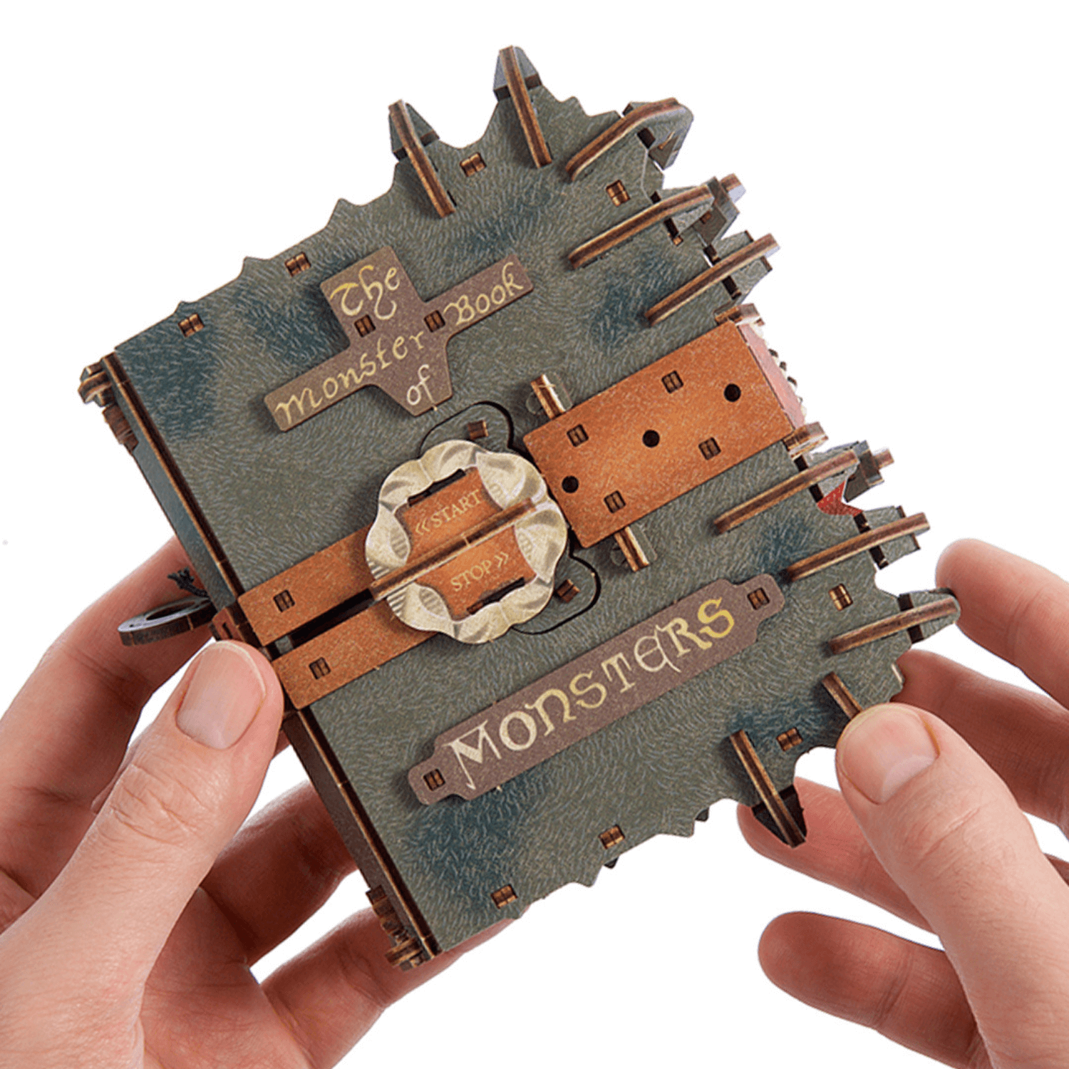 magicholz-mechanischer-bausatz-monsterbuch-harry-potter-holzmodell image 8