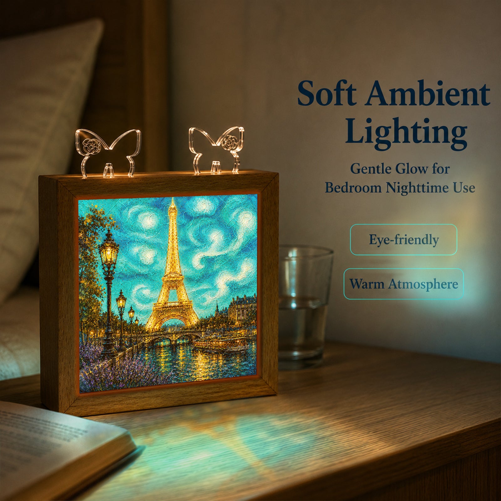 kaayee-night-light-paris-starry-night-puzzle-lampe-holzrahmen image 5