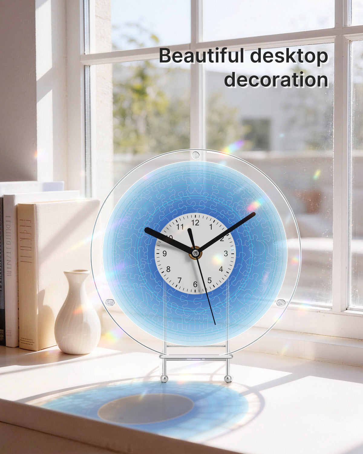 kaayee-clock-kit-gradient-blue-acryluhr-regular-size-blau image 5